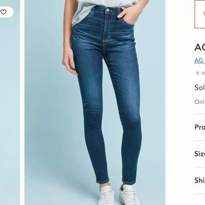 AG The Mila Ultra High-Rise Skinny Jeans